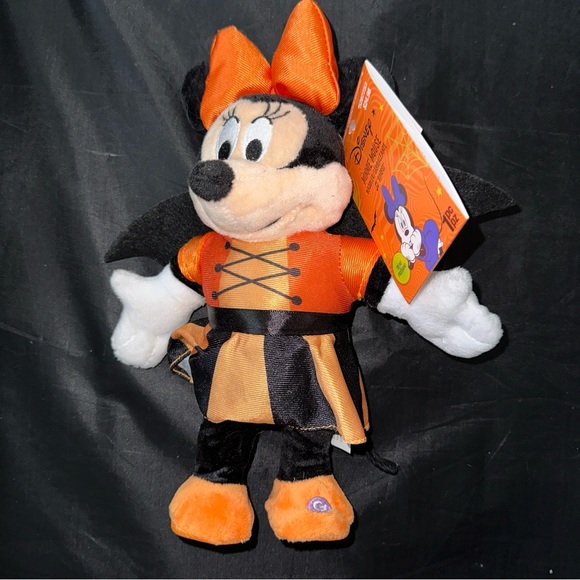 Gemmy Animated MINNIE MOUSE Vampire Bat Dracula Halloween Disney Waddler 10.5 in - Picture 3 of 5